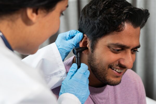 Safe ear wax removal consultation in Nelson & Pendle clinic